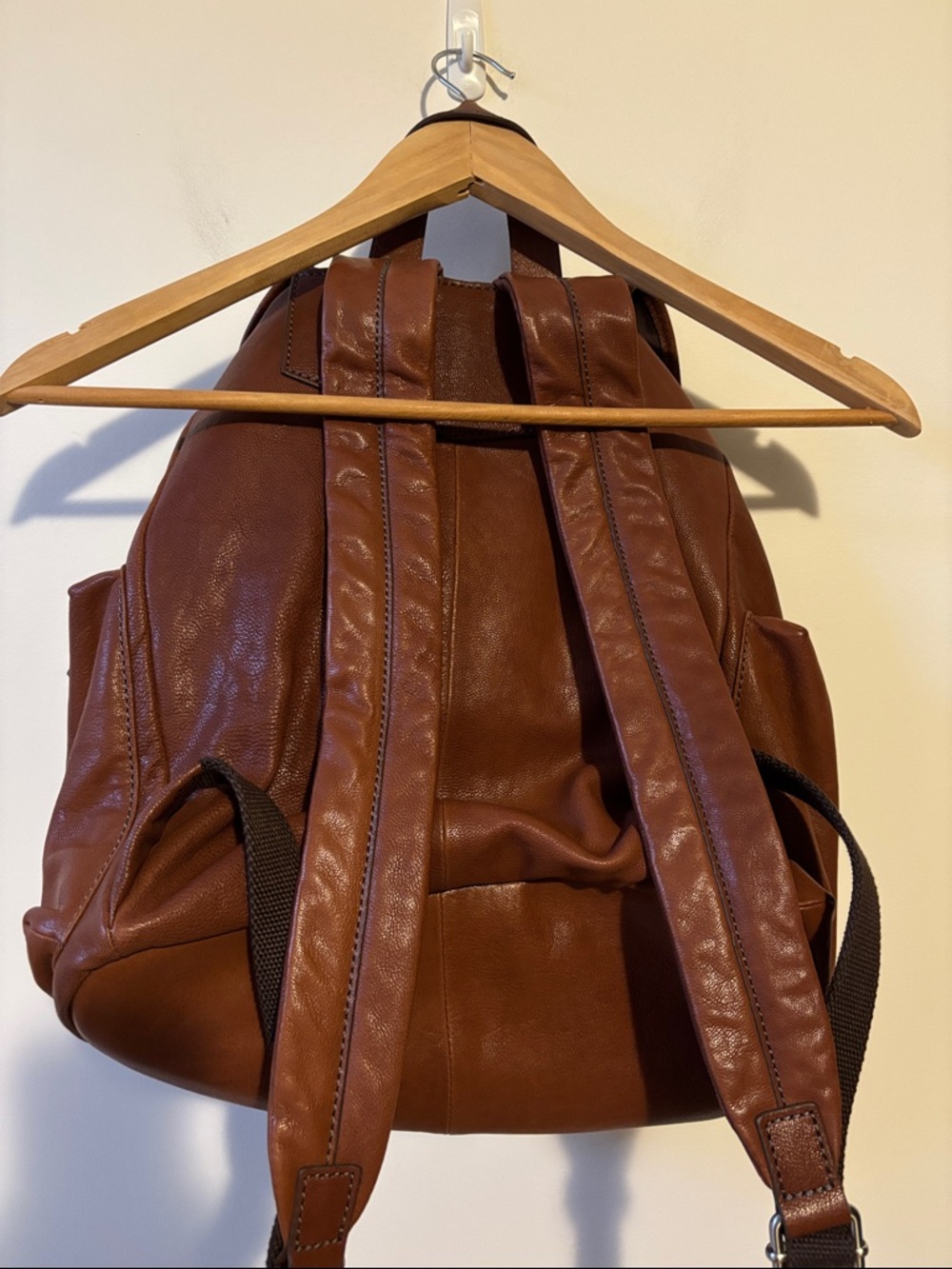 Fossil “Ridge” Leather Backpack - Picture 7 of 11
